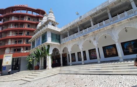 ISKCON Temple Entrance Road